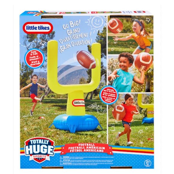 Little Tikes Totally Huge Sports American Set-1 Inflatable Football‎ NWT - Picture 1 of 7